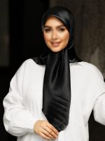 روسری مجلسی شاین دار مدل سرو - تصویر 8