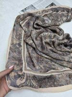 روسری وارداتی پلیسه برشکا طرح گل کد 265 - تصویر 3