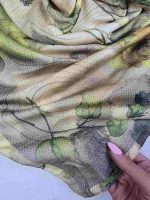 روسری نخی طرح برگ کد 280 - تصویر 3