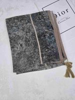 روسری نخی کلیشه طرح شالیزار کد 311 - تصویر 2