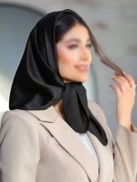 مینی اسکارف کریستال وارداتی کد 260 - تصویر 2