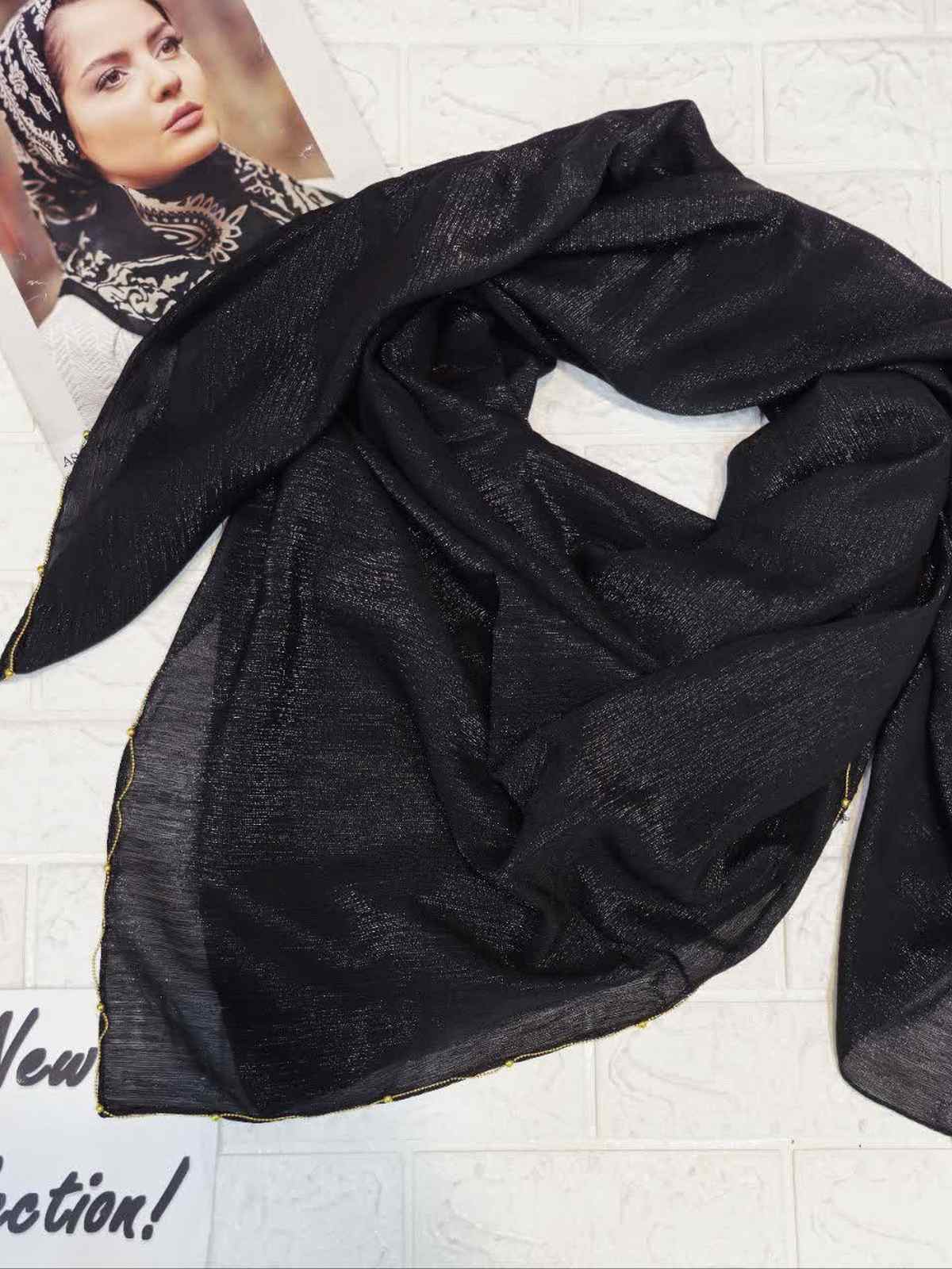 IMG_20260608_161542_333 روسری وارداتی کریشه لمه دار کد 257 - تصویر 1