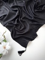 روسری نخی پارچه اشکی کد 255 - تصویر 2
