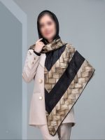 روسری نخی گارزا لبه دست دوز کد 297 - تصویر 4