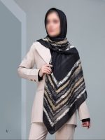 روسری نخی گارزا لبه دست دوز کد 297 - تصویر 5