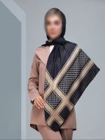 روسری نخی گارزا لبه دست دوز کد 297 - تصویر 6