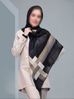 روسری نخی گارزا لبه دست دوز کد 297 - تصویر 7
