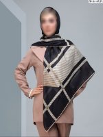 روسری نخی گارزا لبه دست دوز کد 297 - تصویر 8