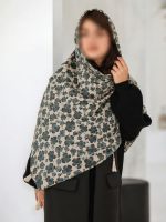 روسری نخی منگوله دار - تصویر 2