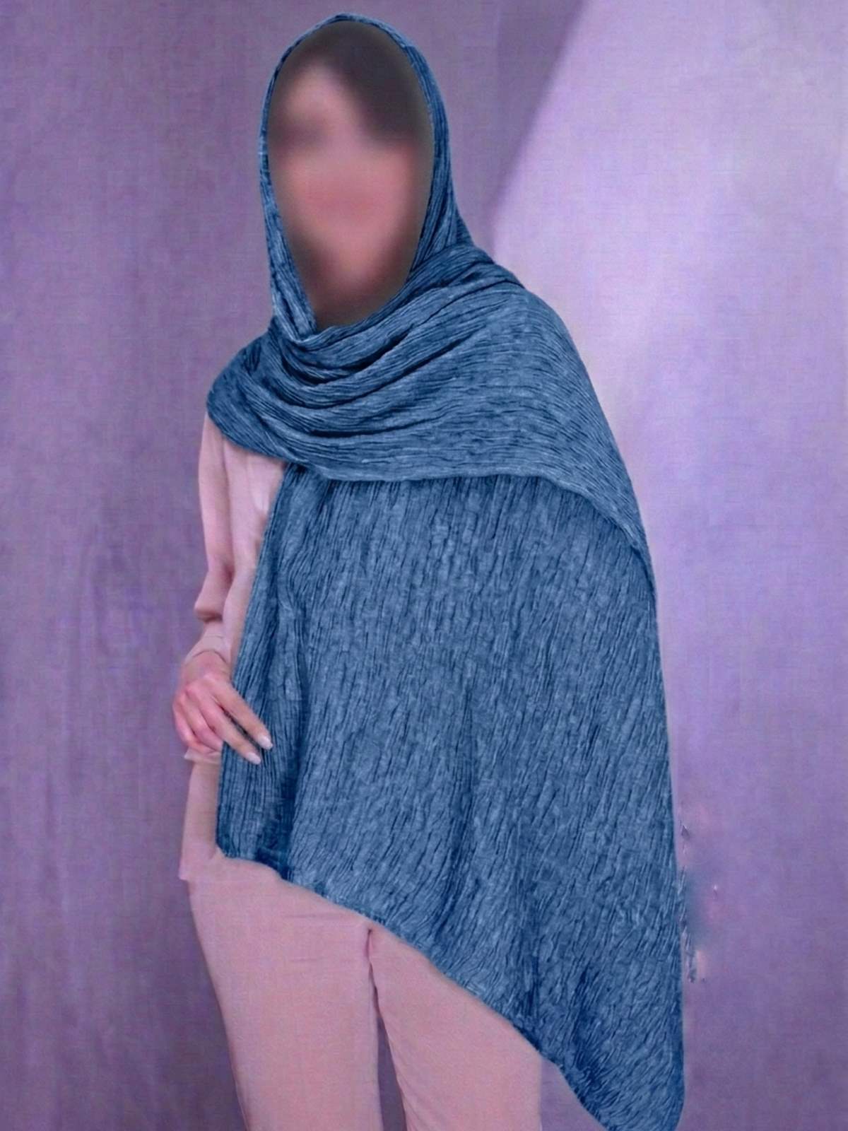 1782419474755 شال پلیسه برشکا واداتی کد319 - تصویر 1
