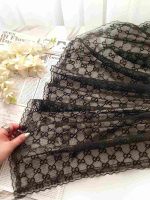شال توری طرح گوچی کد 332 - تصویر 2