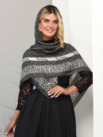 روسری نخی توپی کد 341 - تصویر 8