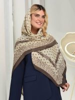 روسری نخی توپی کد 341 - تصویر 2