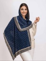 شال نخی پلیسه ریز کد 342 - تصویر 2